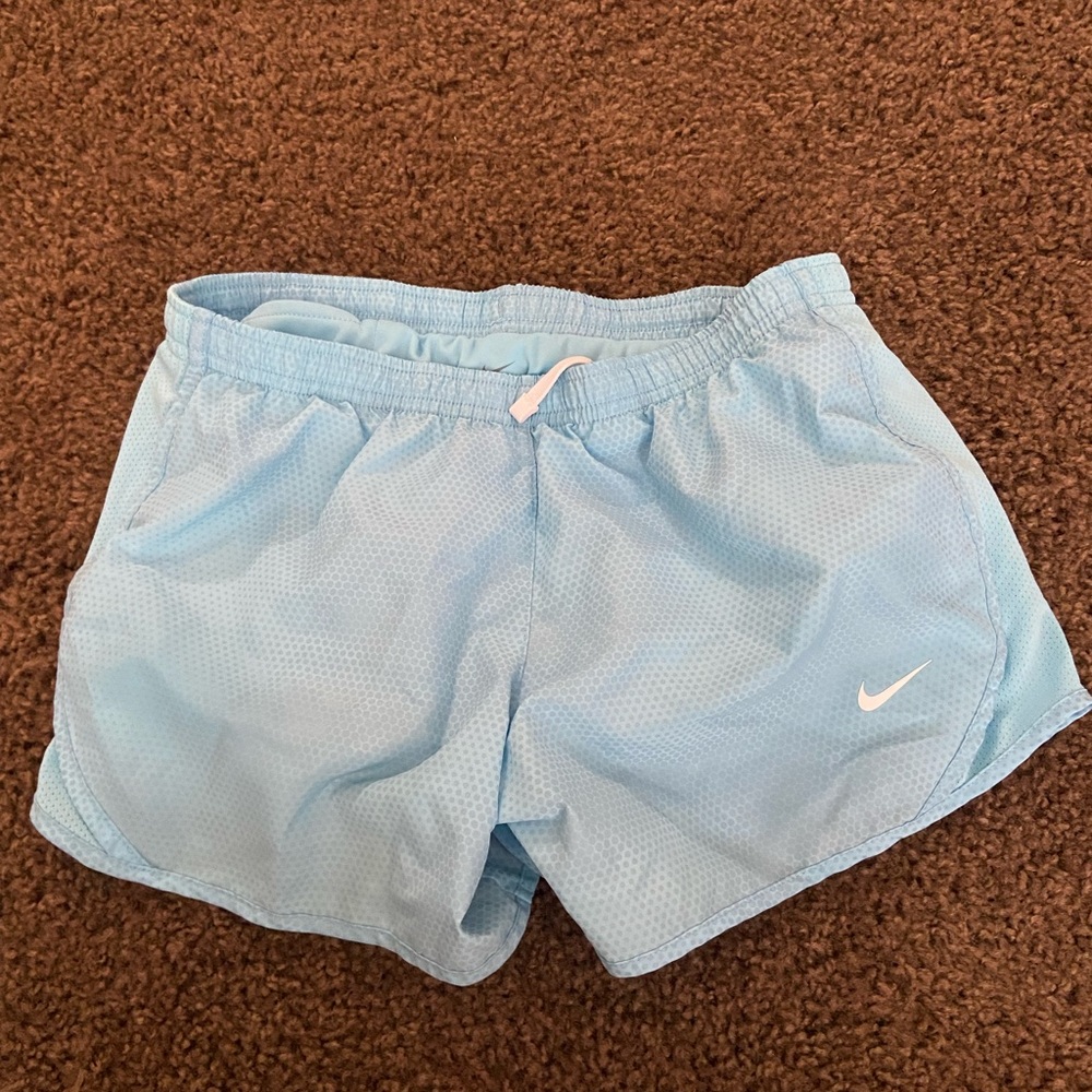 Nike blue running shorts